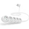 CONNECT IT CONNECT IT prodlužovací kabel 230 V, 5 zásuvek, 2 m, bez vypínače (bílý) CONNECT IT CONNECT IT prodlužovací kabel 230 V, 5 zásuvek, 2 m, bez vypínače (bílý)