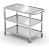 Vozík číšnícký 3-policový, 1100x600x850 mm | TECHNICA, 4241160 inox Vozík číšnícký 3-policový, 1100x600x850 mm | TECHNICA, 4241160 inox