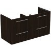 Ideal Standard i.Life B - Umývadlová skrinka 120x63x51 cm, 4 zásuvky, kávový dub T5278NW Ideal Standard i.Life B - Umývadlová skrinka 120x63x51 cm, 4 zásuvky, kávový dub T5278NW