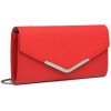 Miss Lulu Kabelka - listová, clutch s kvetinovým vzorom, červená Miss Lulu Kabelka - listová, clutch s kvetinovým vzorom, červená