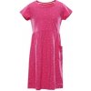 Alpine Pro Zenno detská šaty, sukňa ružová/fialová