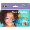 Maľovanie na tvár dúha 6 farieb Maľovanie na tvár dúha 6 farieb