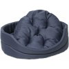Pelech Dog Fantasy ovál s vankúšom tmavo modrý 75x66x19cm Pelech Dog Fantasy ovál s vankúšom tmavo modrý 75x66x19cm