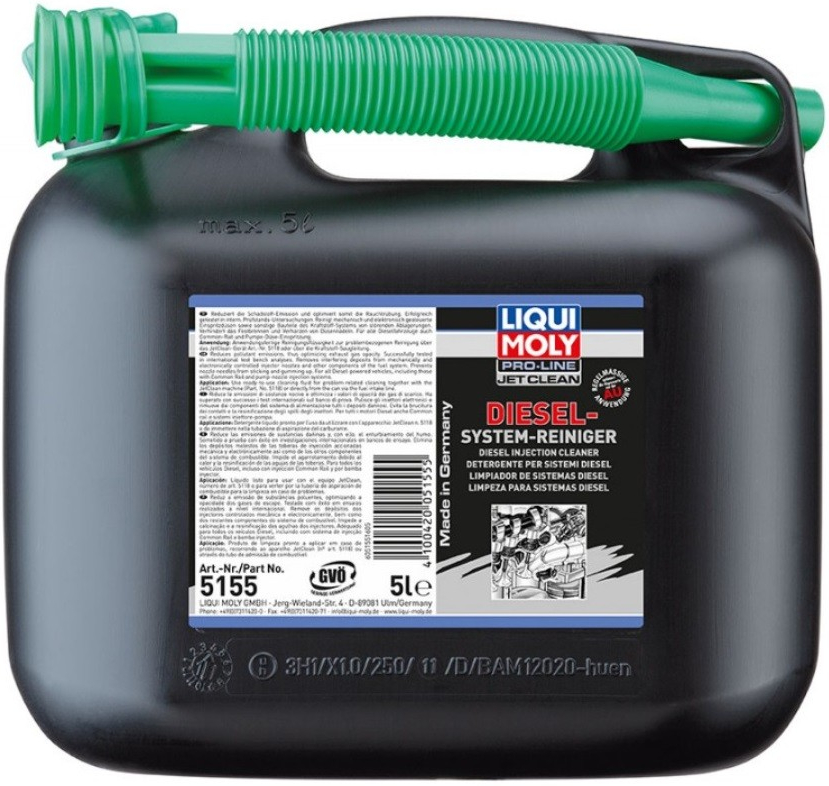 Liqui Moly 5155 Pro-Line JetClean Čistič dieselových systémů 5 l