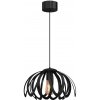 Luminex | Luster na lanku ORCHID 1xE27/60W/230V čierna | LU4098 Luminex | Luster na lanku ORCHID 1xE27/60W/230V čierna | LU4098