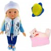 Wiky Bábika s mačkou 43cm WKW049265 Wiky Bábika s mačkou 43cm WKW049265