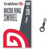 Trakker Obratlík s Krúžkom Micro Ring Swivel Veľkosť 20 10 ks