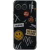 Picasee silikónový čierny obal pre OnePlus Nord 4 - STICKERS x TAGS Picasee silikónový čierny obal pre OnePlus Nord 4 - STICKERS x TAGS