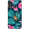 Picasee silikonový černý obal pro Huawei P30 Lite - Pink Monstera Picasee silikonový černý obal pro Huawei P30 Lite - Pink Monstera