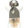 Cashmere Dámsky šedý teplý dlhý zimný šál 208x64 cm Cashmere Dámsky šedý teplý dlhý zimný šál 208x64 cm