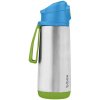 Termofľaša na pitie so športovým náustkom b.box - modrá/zelená 500 ml Termofľaša na pitie so športovým náustkom b.box - modrá/zelená 500 ml
