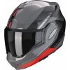 SCORPION EXO-TECH Evo GENRE šedo/černo/červená M SCORPION EXO-TECH Evo GENRE šedo/černo/červená M