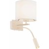 Argon Nástenné svietidlo Bilo, béžové, textilné, dvojsvetelné, na čítanie - 7230 Argon Nástenné svietidlo Bilo, béžové, textilné, dvojsvetelné, na čítanie - 7230