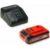 Einhell Startovací sada PLUS Power-X-Change, 18 V 4 Ah (černá/červená, PLUS baterie + nabíječka) Einhell Startovací sada PLUS Power-X-Change, 18 V 4 Ah (černá/červená, PLUS baterie + nabíječka)