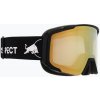 Lyžiarske okuliare Red Bull SPECT Jibb Photo matte black/brown with gold chrome x Lyžiarske okuliare Red Bull SPECT Jibb Photo matte black/brown with gold chrome x
