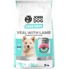 Suché krmivo John Dog teľacie s jahňacinou pre šteňatá 3 kg Suché krmivo John Dog teľacie s jahňacinou pre šteňatá 3 kg