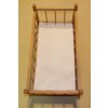 SDS matrac do postieľky pre bábiky biela 50x28 cm