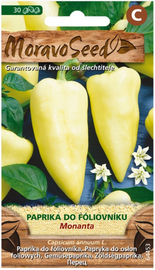 Semená zeleninovej papriky MONANTA, 40 s