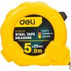 Deli Tools zavinovcí meter 5m 25mm EDL9025Y žltá