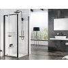 Ravak Pivot stena sprchovacieho kúta 80 cm čierna matný/sklo priehľadné 90G40300Z1 Ravak Pivot stena sprchovacieho kúta 80 cm čierna matný/sklo priehľadné 90G40300Z1