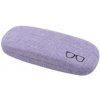 Pevné látkové púzdro na okuliare - Fialové Pevné látkové púzdro na okuliare - Fialové