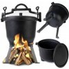 Sammer Liatinový kotol na ohnisko, alebo gril 11L KZ-01 liatin 11L Sammer Liatinový kotol na ohnisko, alebo gril 11L KZ-01 liatin 11L