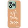 Picasee silikónový prehľadný obal pre Honor 400 Lite 5G - Boss Mama Picasee silikónový prehľadný obal pre Honor 400 Lite 5G - Boss Mama