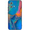 Picasee silikónový čierny obal pre Motorola Edge 40 Neo - Rainbow Picasee silikónový čierny obal pre Motorola Edge 40 Neo - Rainbow