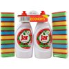 Jar Clean & Fresh Pomegranate 2 x 900 ml + 2 x 10 ks hubky na riad