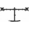 Gembird MS-D2ST-02 Stojan na monitor (otočný, naklápěcí, otočný), 13”-32”, černý Gembird MS-D2ST-02 Stojan na monitor (otočný, naklápěcí, otočný), 13”-32”, černý