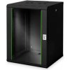 DIGITUS Nástěnná skříňka 16U, Unique Series 820x600x600 mm, barva černá (RAL 9005) DIGITUS Nástěnná skříňka 16U, Unique Series 820x600x600 mm, barva černá (RAL 9005)