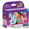 CLEMENTONI Obrázkové kocky Disney princeznej, 6 kociek CLEMENTONI Obrázkové kocky Disney princeznej, 6 kociek