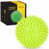 Masážna loptička s bodcami 4FIZJO 9 cm x 9 cm modrá, zelená Masážna loptička s bodcami 4FIZJO 9 cm x 9 cm modrá, zelená