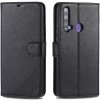 Peňaženkové kožené puzdro na Huawei P20 Lite (2019) - Čierny Peňaženkové kožené puzdro na Huawei P20 Lite (2019) - Čierny