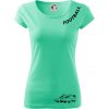 FOOTBALL nápis šikmo - Dámske tričko Pure - 2XL ( Mätová ) FOOTBALL nápis šikmo - Dámske tričko Pure - 2XL ( Mätová )