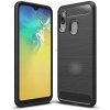 Púzdro Forcell CARBON Samsung Galaxy A20E čierne