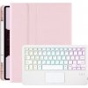 AppleKing puzdro s podsvietenou klávesnicou, touchpadom a priestorom na Apple Pencil pre iPad 10,9 AppleKing puzdro s podsvietenou klávesnicou, touchpadom a priestorom na Apple Pencil pre iPad 10,9