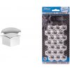 AMIO sada krytiek pre skrutky kolies 19 mm - chrómové AMIO sada krytiek pre skrutky kolies 19 mm - chrómové