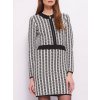 GAUDI Jacquard Black šaty Veľkosť: L GAUDI Jacquard Black šaty Veľkosť: L