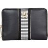 Reliéfna kožená peňaženka Tommy Hilfiger tmavomodrá 12 x 10 cm Reliéfna kožená peňaženka Tommy Hilfiger tmavomodrá 12 x 10 cm