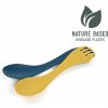 Light My Fire Spork medium BIO 2-pack mustyyellow/hazyblue Light My Fire Spork medium BIO 2-pack mustyyellow/hazyblue