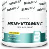 BioTech USA MSM + Vitamin C 150 g citrón BioTech USA MSM + Vitamin C 150 g citrón