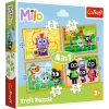 TREFL Milo 4v1 12,15,20,24 dielov