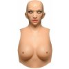 Sexy Skin Suit Silicone Head Face and C Cup Breasts