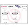 Sada brzdových platničiek, vždy 4 kusy v sade BREMBO P 24 161 (P24161)