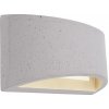 Kapego 341187 Sadrové nástenné LED svietidlo, 230V, G9 max. 25W, 200x85x120mm, šedá Kapego 341187 Sadrové nástenné LED svietidlo, 230V, G9 max. 25W, 200x85x120mm, šedá
