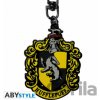 Prívesok na kľúče Half Moon Bay Kovová Harry Potter Hufflepuff Prívesok na kľúče Half Moon Bay Kovová Harry Potter Hufflepuff