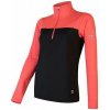 SENSOR COOLMAX THERMO dámska mikina zips čierna / koral Veľkosť: M SENSOR COOLMAX THERMO dámska mikina zips čierna / koral Veľkosť: M