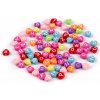 Plastové korálky s písmenami srdca Ø7 mm - mix (500 g) Plastové korálky s písmenami srdca Ø7 mm - mix (500 g)