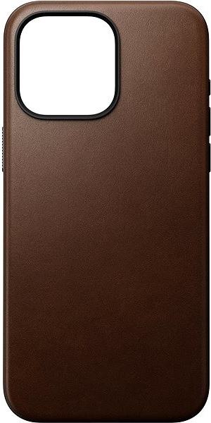 Púzdro Nomad Modern Leather Case iPhone 15 Pro Max hnedé